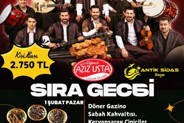 Sıra Geceli Eskişehir Kütahya Turu